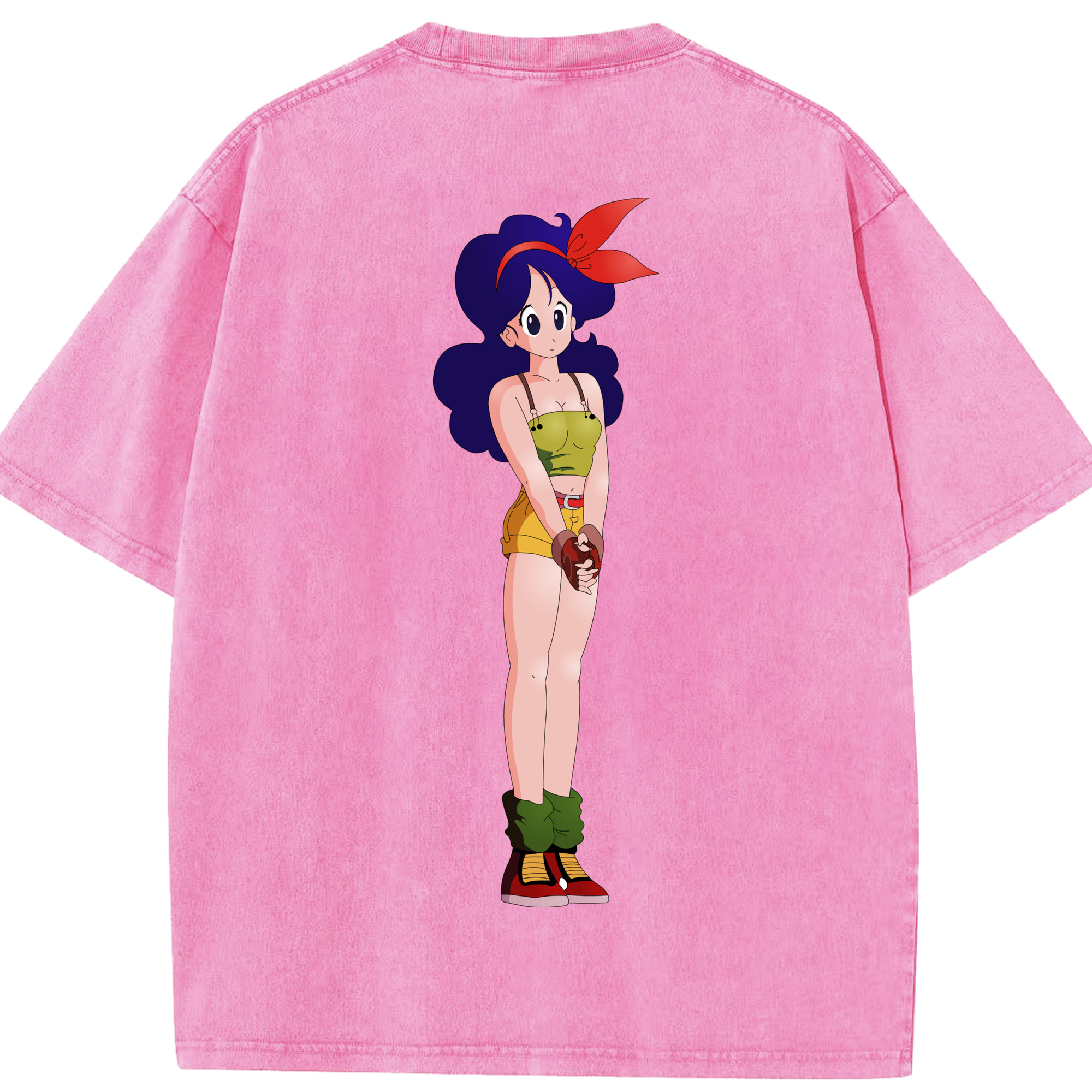 （画像用） ドラゴンボール DRAGON BALL 綿100% ヴィンテージ風 半袖Tシャツ（背面プリント）